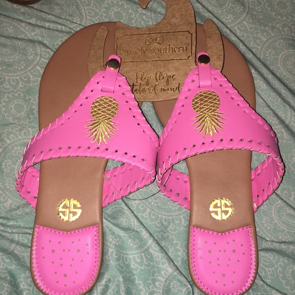 simply southern pineapple shoes